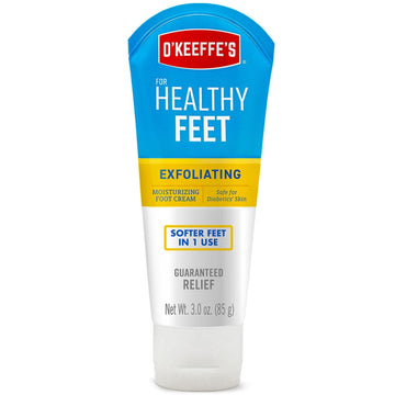 O'Keeffe's Healthy Feet Exfoliating Cream, 3oz Tube