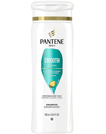 Pantene Pro-V Smooth & Sleek Shampoo - 12 oz