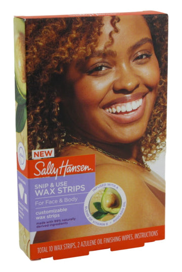 Sally Hansen Snip and Use Wax Strips For Face & Body