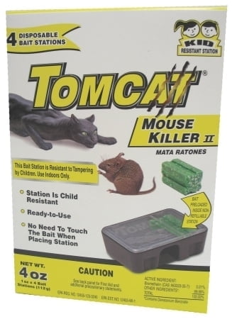 Tomcat Mouse Killer Ii Disposable Bait Stations