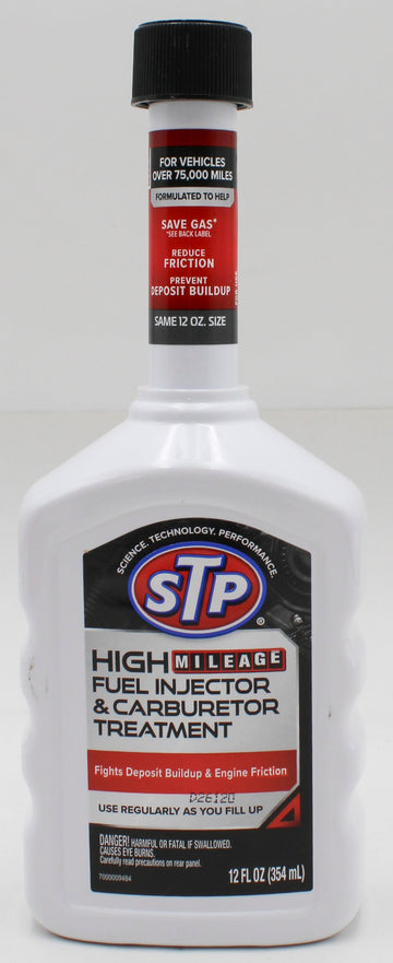 STP FUEL INJECTOR & CARBURETOR CLEANER 12 Oz.