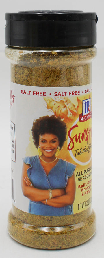 MCCORMICK SUNSHINE CARIBBEAN ALL PURPOSE SEASONING 4.25 Oz BB 08/10/2026