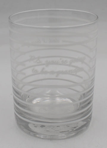 DAD, I LOVE YOU ROCKS GLASS 10oz