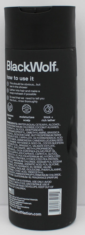 BLACK WOLF DAILY CONDITIONER - 12 oz. NI