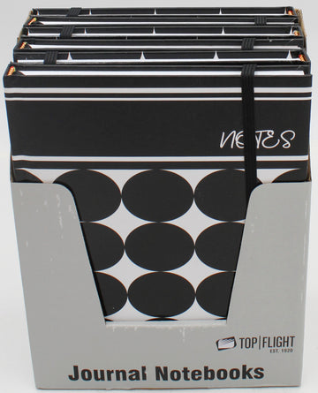 TOP FLIGHT CIRCLE NOTES JOURNAL 6" X 8" 192pg