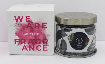 PARTYLITE WINTER NIGHTS 3-WICK JAR CANDLE 13.2oz