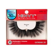 Kiss I Envy Extreme 3D Lashes #72 Multi-Angle & Volume 30Mm