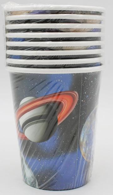 9CUP 8CT SPACE BLAST