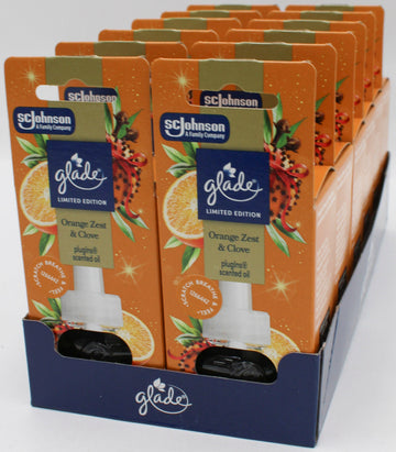 GLADE PLUG IN SCENTED OIL  ORANGE CLOVE 1REFILL 0.67oz