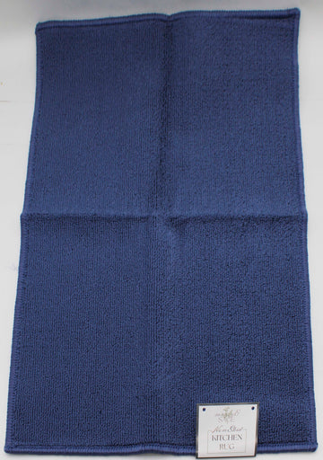KITCHEN RUG BLUE 18X30