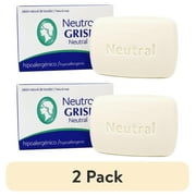 (2 pack) Grisi Neutral Soap Gentle Cleansing for All Ages,  All Skin Types, 3.5 oz Bar Soap