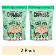 (2 pack) Uncle Crumbles Quick Oats - 24oz