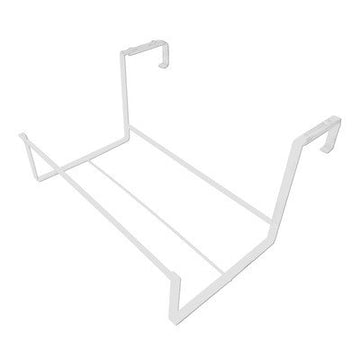 Deco Rectangular Hardware Color: White