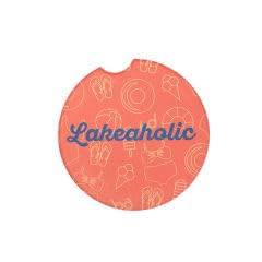 Lakeaholic Car Coaster
