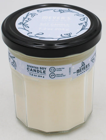 MRS MEYERS LARGE SOY CANDLE SNOW DROP 7.2oz US