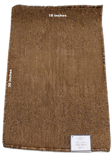 KITCHEN RUG TAN 18X30