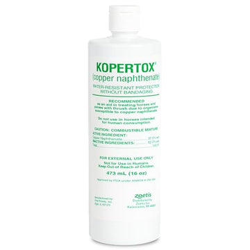 Kopertox (copper napthenate) Water-Resistant Thrush Treatment for Horses and Foals, 16 oz