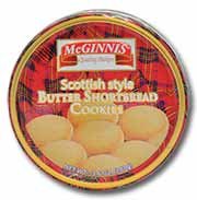 Scottish Style Butter Shortbread Cookies 3.6oz each (4 tins)