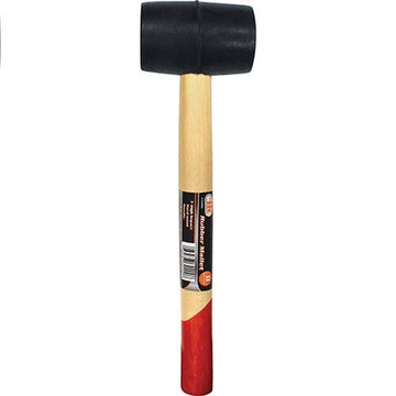 IIT 32200 11" Long New 8 oz Rubber Mallet Hammer Hard Wood Handle
