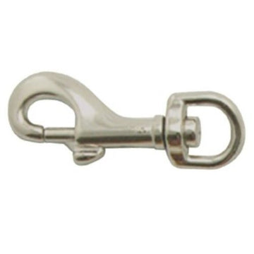 Partrade Hook Snap Durable Stainless Steel Nickel Plated Strap Connector Np 1/2"