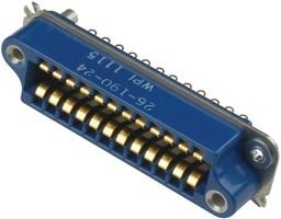 COOPER INTERCONNECT - 26-190-24 - RACK & PANEL CONN, FEMALE, 24WAY, SOLDER