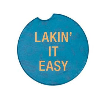 About Face Lakin It Easy Car Coaster