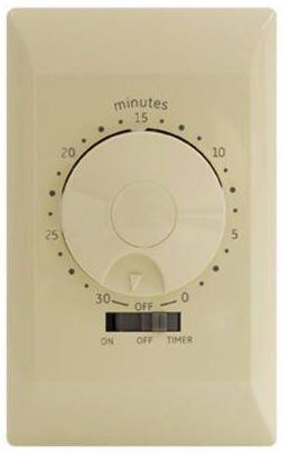 Hard Wired Wall Switch Timer Ivory
