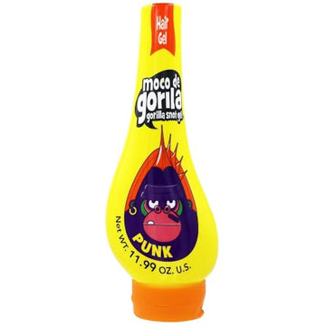 Moco de Gorila Punk Hair Gel | Indestructible Hair Styling Gel for Extreme Long-lasting Hold, Gorilla Snot Gel is the Ultimate Hair Gel to create any Punk Hairstyle; 11.9 oz Squizz Bottle