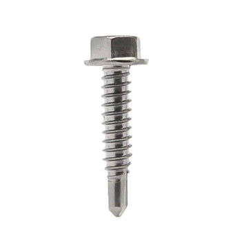 Grip Rite 5026746 1 lbs No. 10 x 0.62 in. Pro-Twist Hex Head Sheet Metal Screw44; Silver