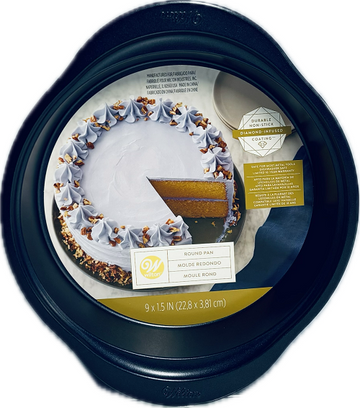 WILTON ROUND PAN 9"X1.5"