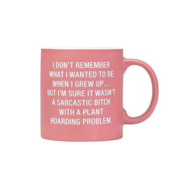 About Face Designs Hilarious Say What Collection - Gifts For Her Stoneware Mug/Cup, 20-Ounce, When I Grew Up