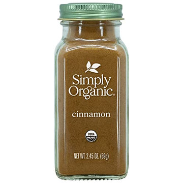 Simply Organic Ground Cinnamon Certified Organic, 2.45 Oz