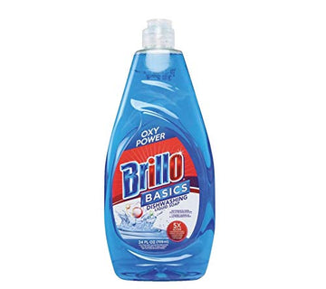 Dish Liquid - Brillo Basics Blue Oxy Power 24oz