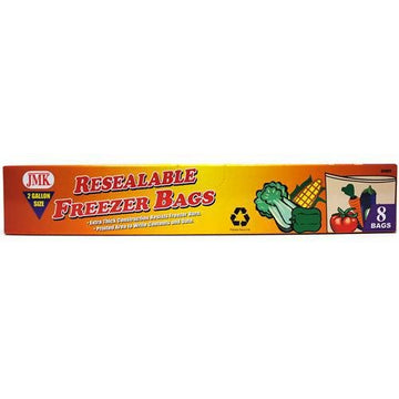 Resealable Freezer Bags 2 Gallons