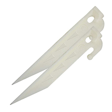 ust Ultimate Survival Technologies, Zinx Tent Peg, 6" Length, Glo, Package of 36