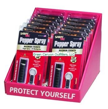 Sabre Red USA BX-HC-14-BK-US 12Ct Bx