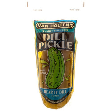 Van Holten's - Pickle-In-A-Pouch Jumbo Dill Pickles - 12 Pack