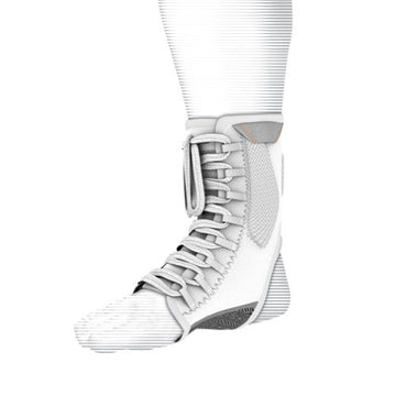 Shock Doctor 849 Ultra Gel Lace Up Ankle Support, Large, White