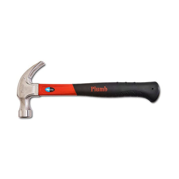 Plumb 20 oz. Pro Series Curve Claw Hammer with Fiberglass Handle - 11400N
