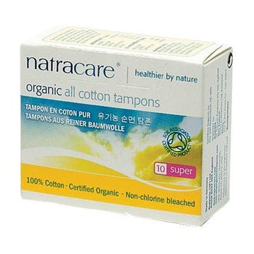 Natracare Tampons Super 10 Ct