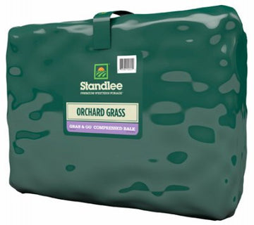 standlee 1300-20021-0-0 Premium Orchard Grass Grab & Go Compressed Bale, 50 Lbs