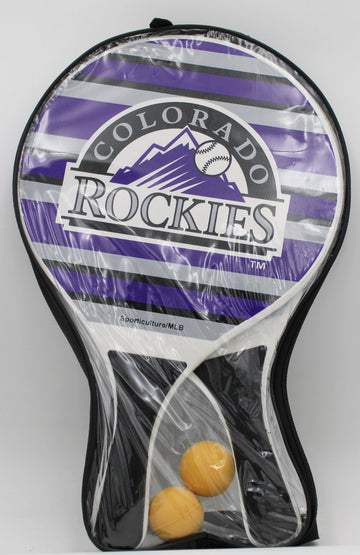 MLB COLORADO ROCKIES BEACH PADDLEBALL2 PACK