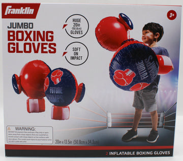 FRANKLIN FUTURE CHAMPS INFLATABLE BOXING GLOVES SET