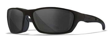 Wiley X Brick Sunglasses, ANSI Z87 Safety Glasses for Men and Women, UV Eye Protection for Shooting, Fishing, Biking, and Extreme Sports, Matte Black Frames, Clear Lenses