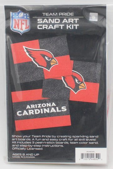 NFL ARIZONA CARDINALS SAND ART CRAFT KIT