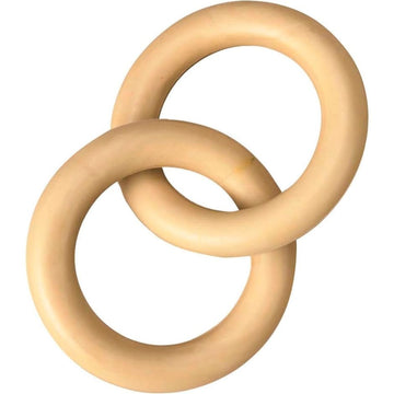Natural Rubber Double Ring by Ethical Pet