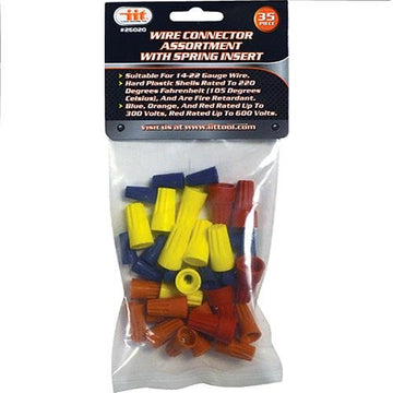 IIT 26020 Wire Nut Connectors, 35-Piece