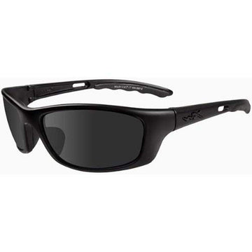 Wiley X P-17 Sunglasses, Smoke Grey, Matte Black