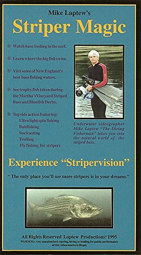 Mike Laptew's Striper Magic VHS