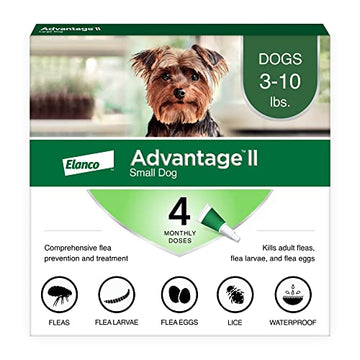 Advantage II Small Dog, 4 pack